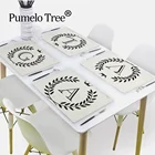 1 шт., свадебная салфетка с геометрическим рисунком