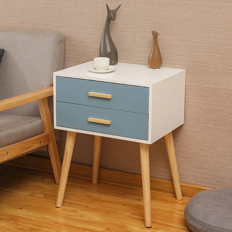 

White Bedside Cabinet Bedroom Storage Table Simple Nordic Mini Small Apartment Bedroom Nightstands Modern Chest Of Drawers HWC
