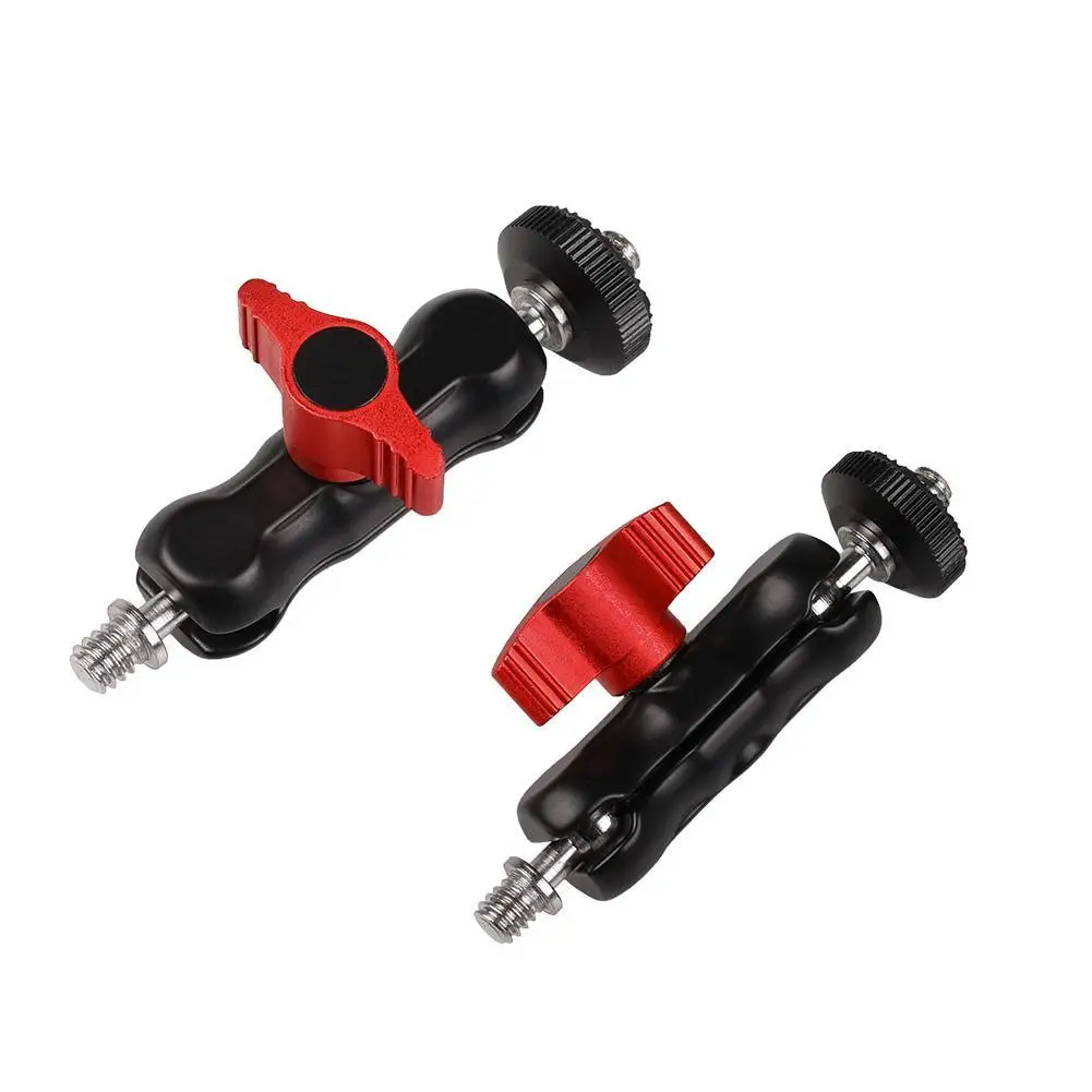 Алюминиевый адаптер с двойной шаровой головкой для крепления обуви волшебный