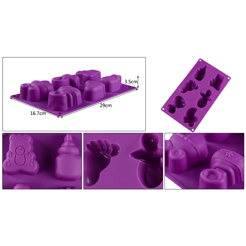 Силиконовые формы в форме медведя из аниме на лодыжку силиконовая форма для мыла