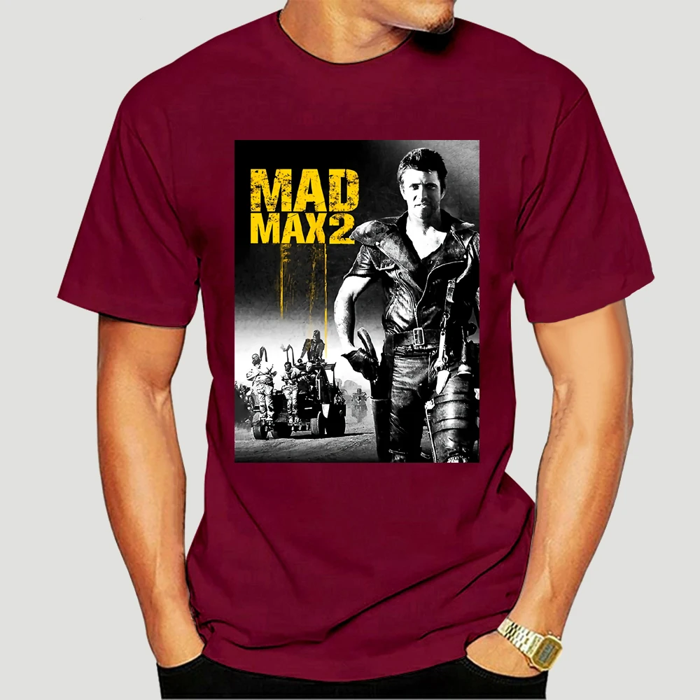 Мужская забавная футболка Mad Max Ii The Road Warrior с постером из фильма воин Топ в стиле