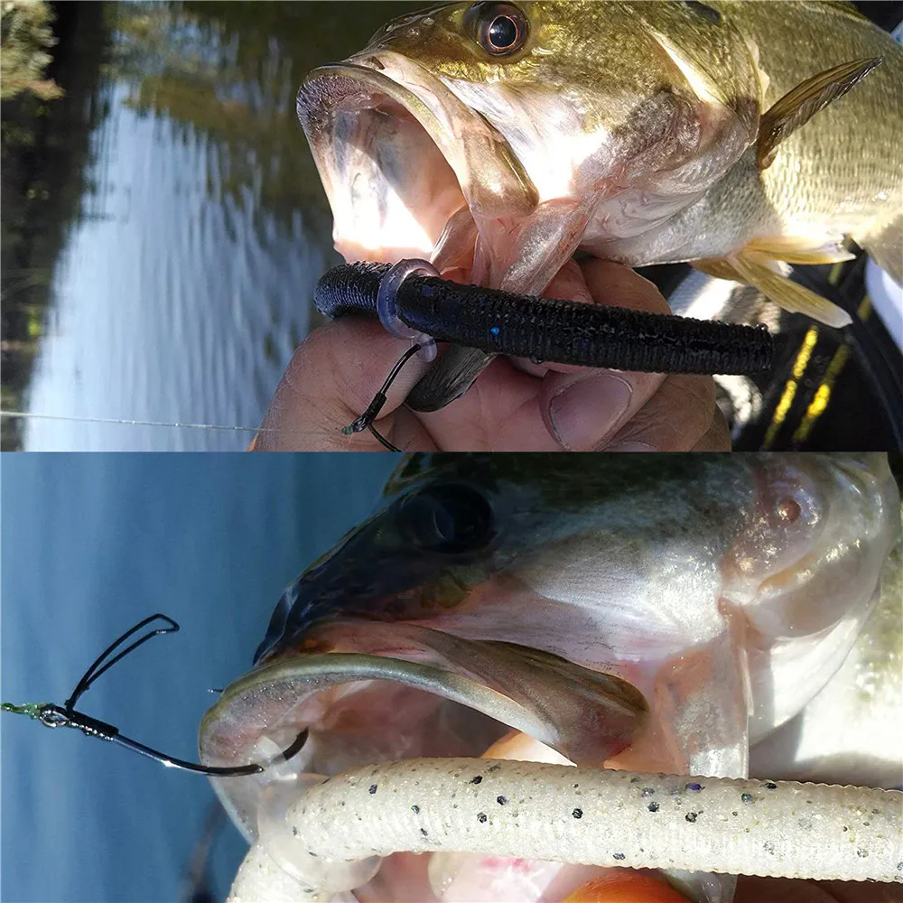 100 шт Wacky Weedless широкий зазор рыболовные крючки высокоуглеродистая стальная бритва серии бас рыболовный крючок