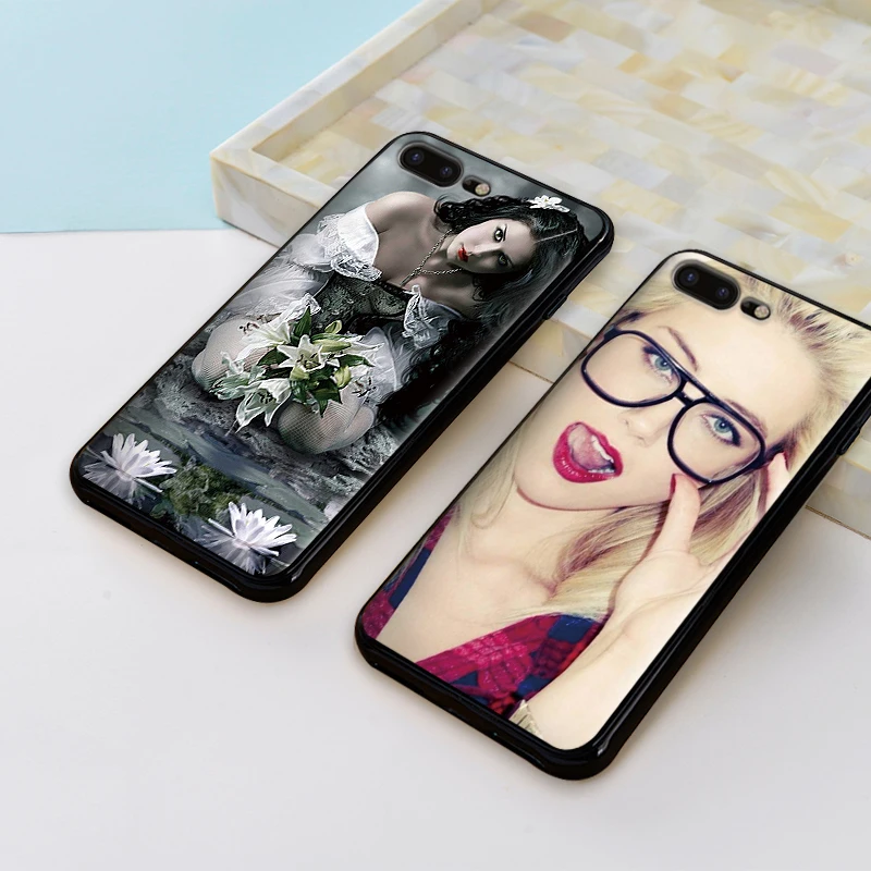 Мягкий чехол из ТПУ для девочек с романтическими цветами Apple IPhone X XR XS MAX 5 5S 5C SE 6 S 7 8