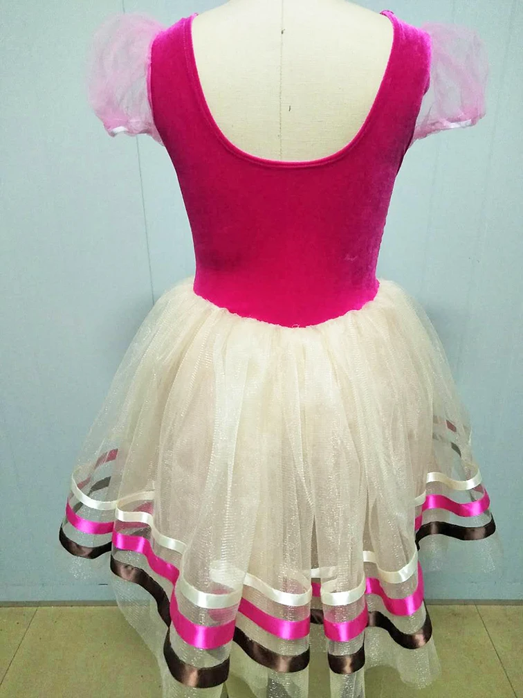 Новая балетная танцевальная юбка-пачка платье с фатиновой юбкой Gisele одежда для