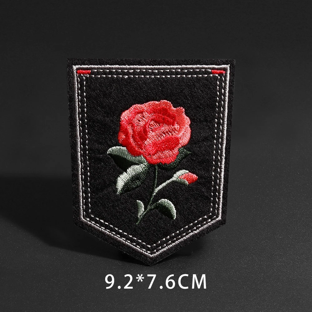 Одежда Diy Алмазная вышивка утюг на накладной карман с этим дело Череп знак панк