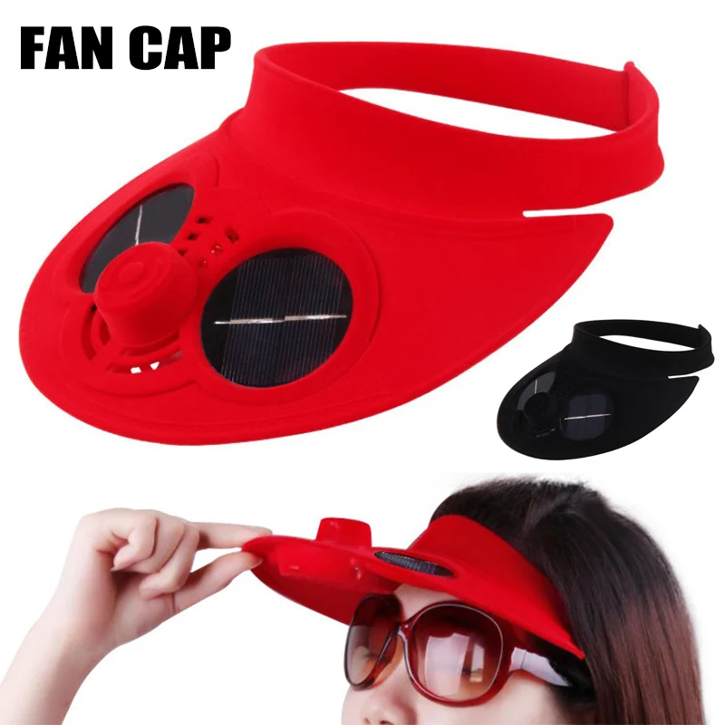 Бейсболка с вентилятором на солнечной батарее для путешествий велоспорта | Спорт