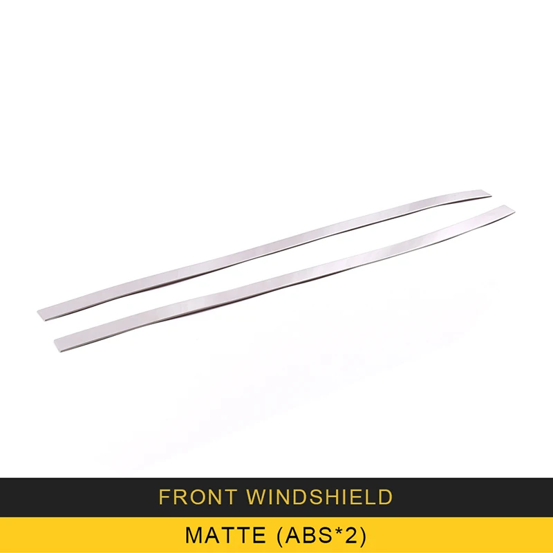 

CatManGo For Mercedes Benz GLC 2016-2019 Car Front Windshield Windscreen Decoration Cover Frame Trim Sticker Exterior Accessory