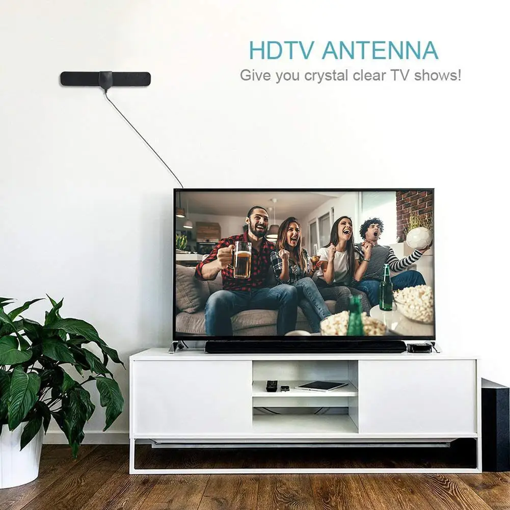 150 км внутренняя ТВ антенна DVB-T2 ATSC 4K 1080P HD Цифровая усилитель сигнала спутниковый