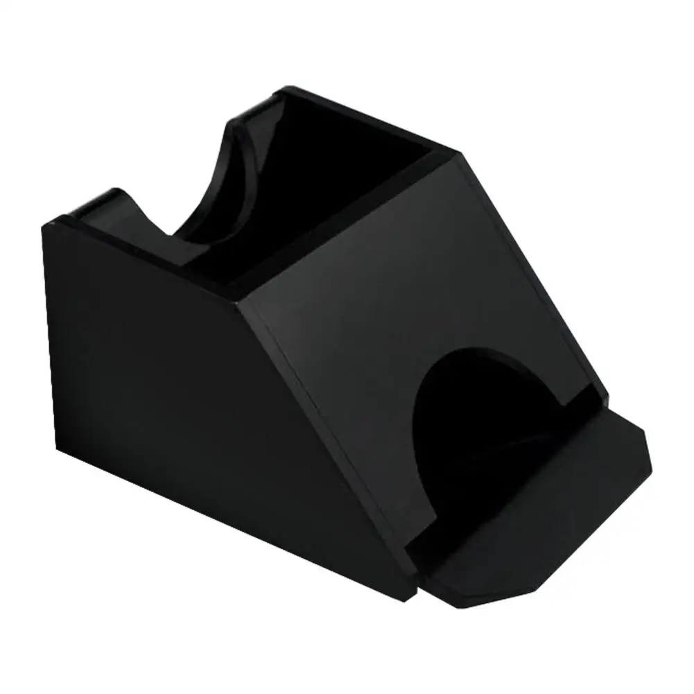 

HOT Professional Deluxe Texas Hold'em Baccarat Poker Card Plastic Black And Transparent Card Shoe For Decks Playing Cards