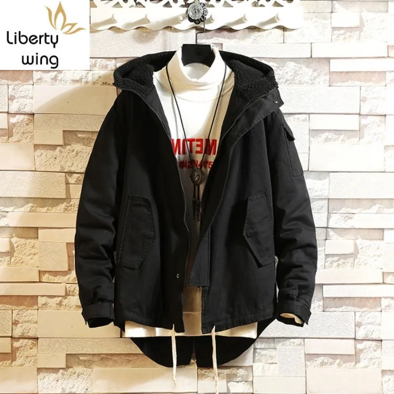 Куртка мужская флисовая с капюшоном камуфляжная свободная осенняя | Мужская