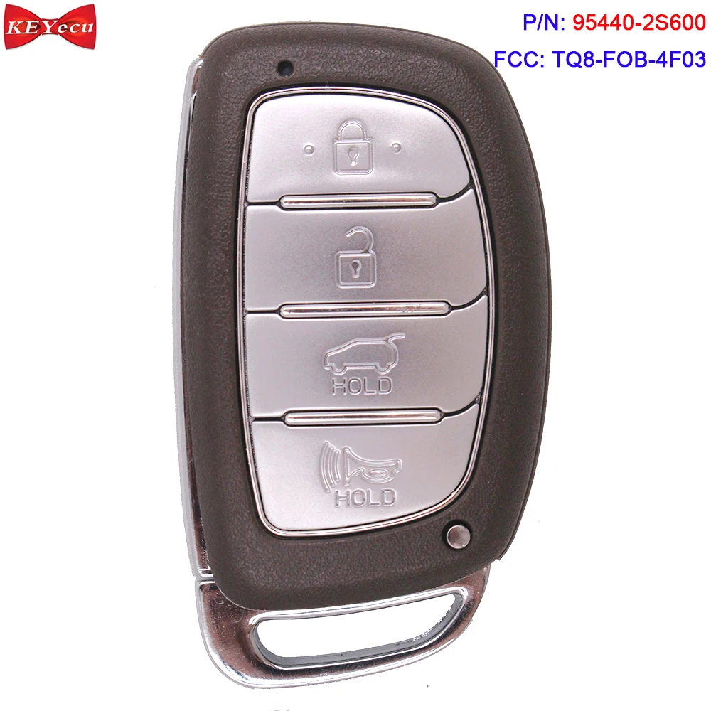 KEYECU для Hyundai Tucson 2014 2015 дистанционный смарт ключ брелок P/N: 95440 2S600 FCC ID: TQ8 FOB 4F03