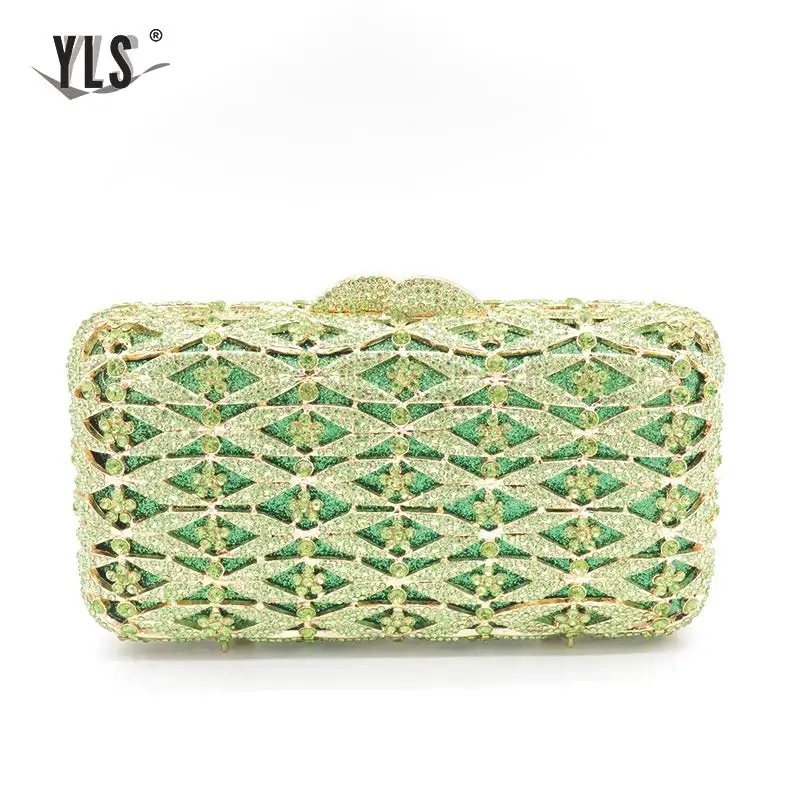 Женские клатчи сумки женские Роскошные вечерние с бриллиантами и цепочкой |