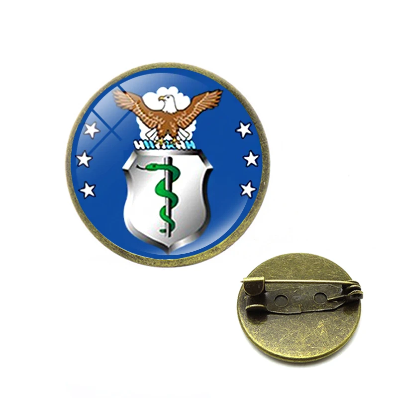 Медицинский символ Кадуцей броши модное искусство силуэт RN MD Помощник врача