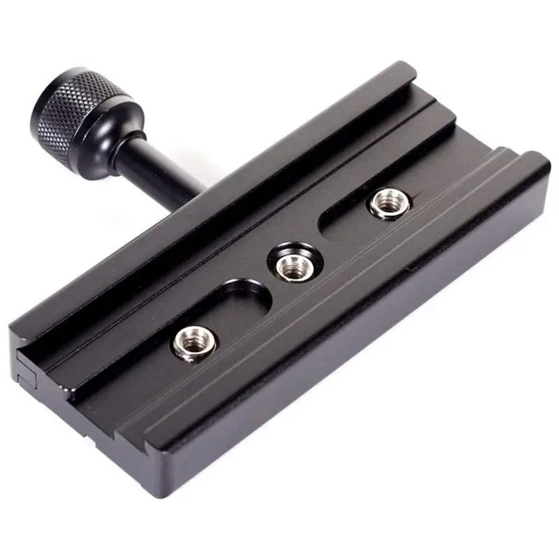 QR-120 Зажим адаптер для Quick Release Plate 1/4in 3/8in Arca SWISS PU-50/PU-60/PU-100/PU-120/PU-150/PU-200 Benro Sunwayfoto Tri |
