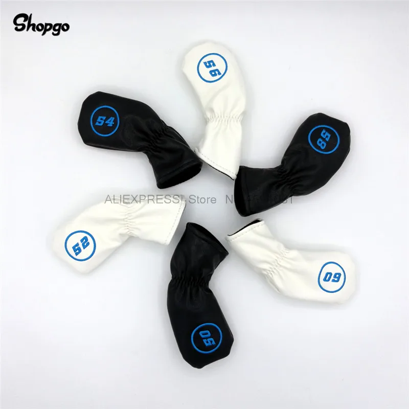 [2 цвета] гольф клинья покрывает мягкий Пу щенок Гольф песок клиновидная голова