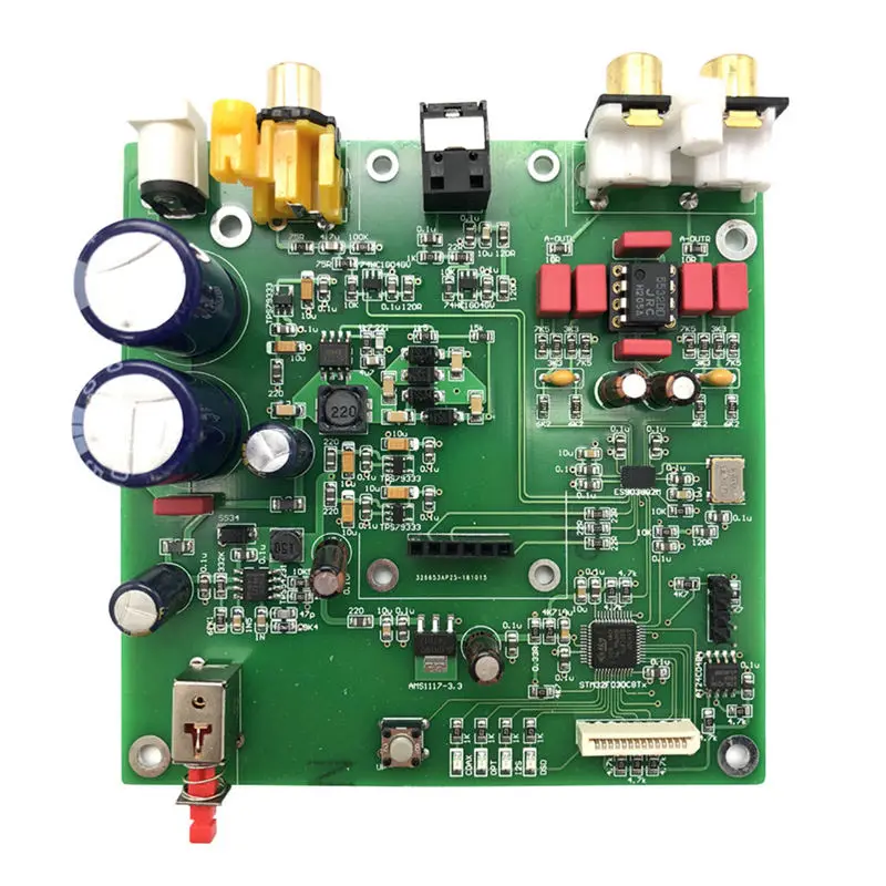 Es9038 Q2M ides Dsd Декодер коаксиальный волоконный вход DAC декодирующая плата для Hifi