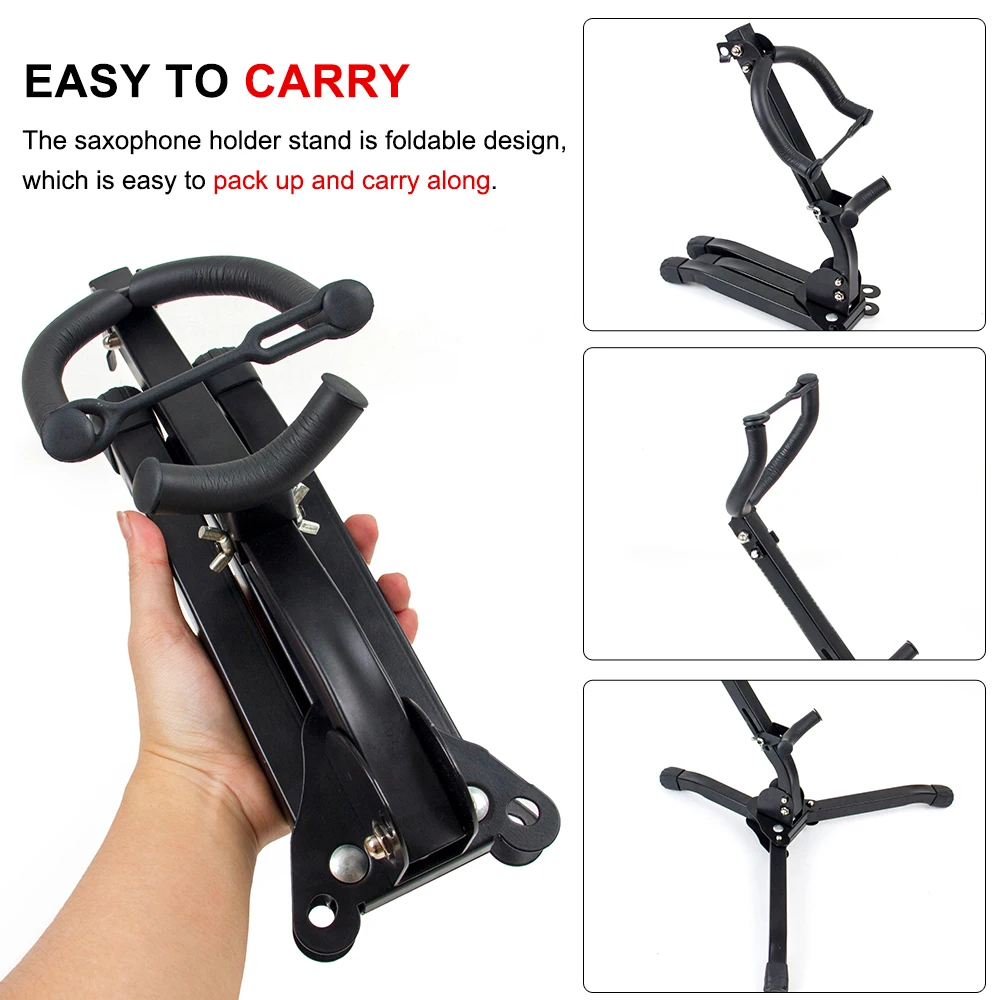 Складная стойка для альт-саксофона тенор-держатель саксофона портативный