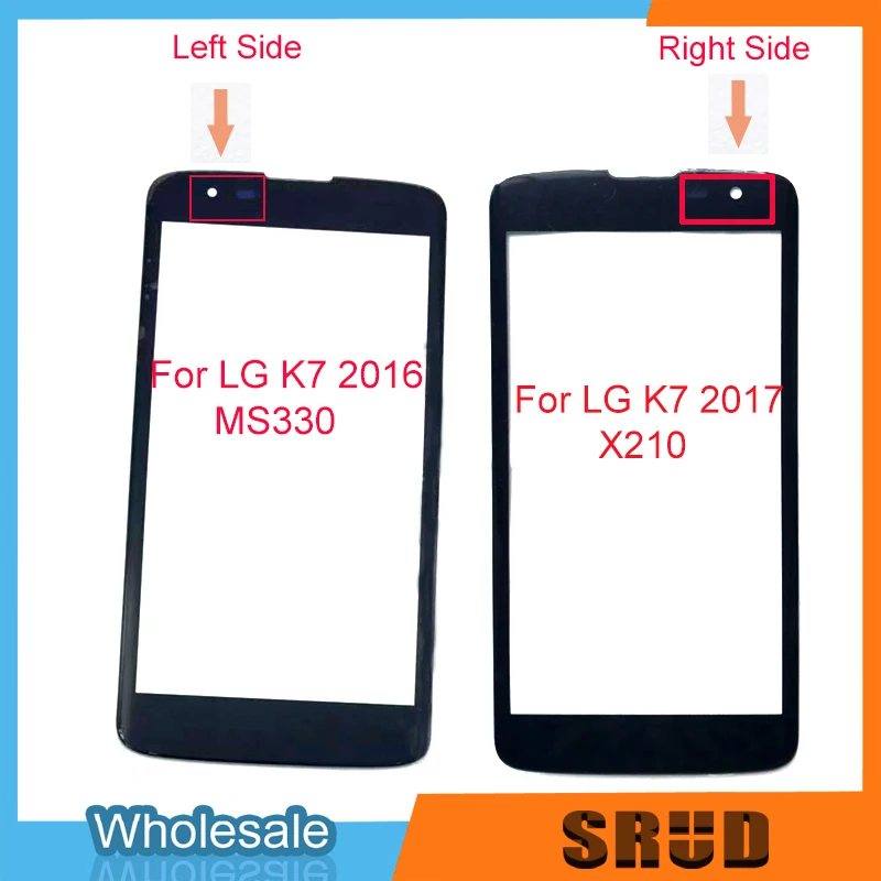 Внешнее стекло X210 K7 2017 с ламинатом OCA для LG X210DS MS330 внешнее жк дисплей передняя