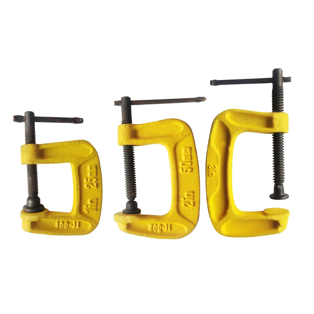 Быстросъемный зажим с храповым механизмом 1 3 дюйма тяжелый G образный для