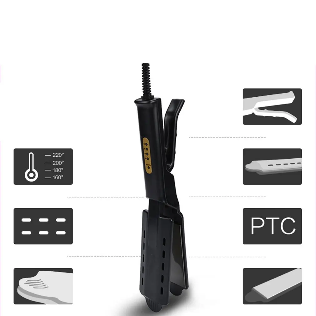 

Straightening Irons Fast Warm-up Thermal Performance Professional Tourmaline Ceramic Heating Plate Hair Straightener