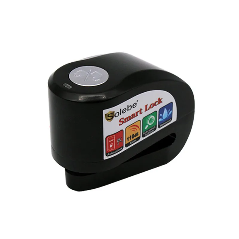 Противоугонный велосипедный замок, интеллектуальный замок с сигнализацией для горного велосипеда, электрического велосипеда, мотоцикла, д...