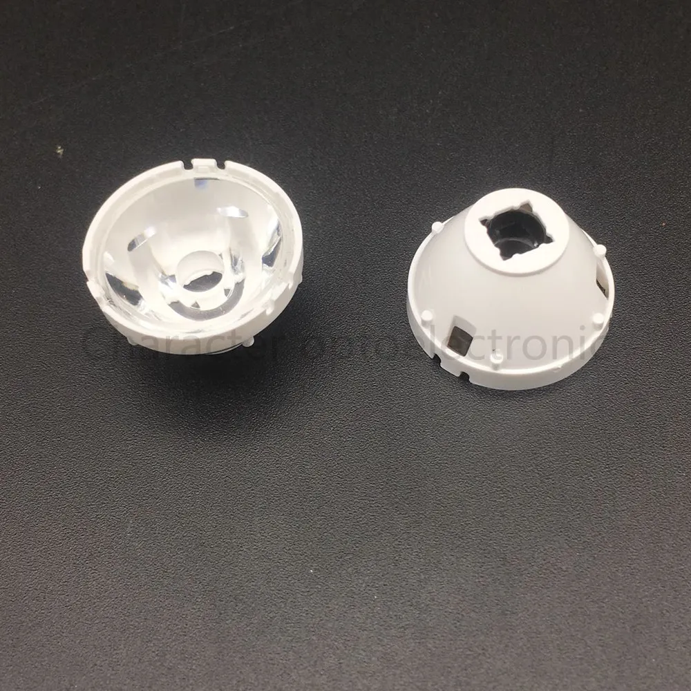 10pcs CREE XML LED XML2 XHP50 Lens 21mm white holder 10/25/45/60 degree LENS/Reflector Collimator for T6 chip | Лампы и освещение