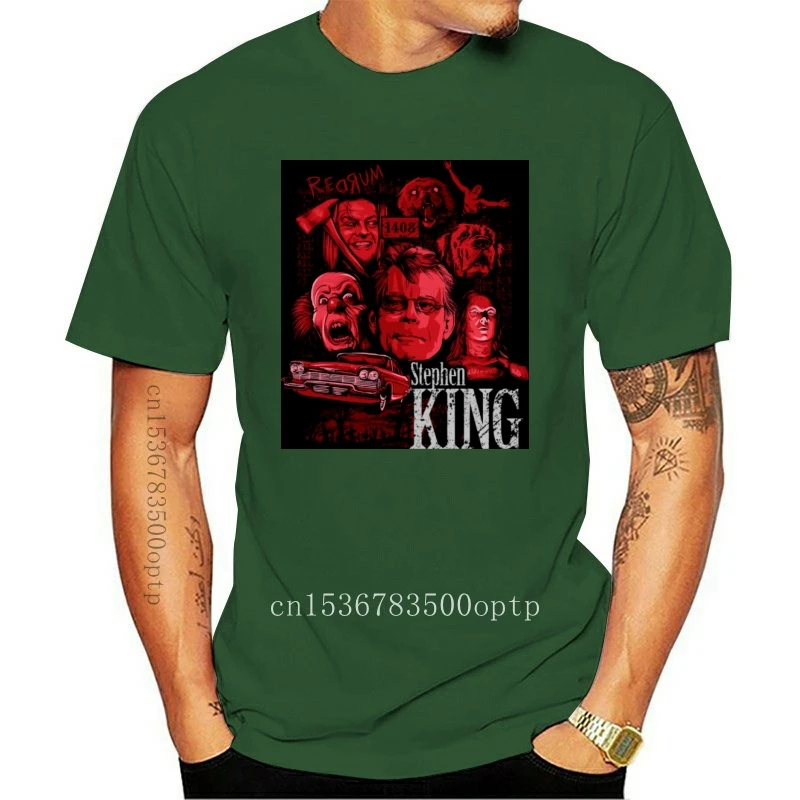 

Новая мужская футболка Stephen King(2) Футболка для женщин и мужчин