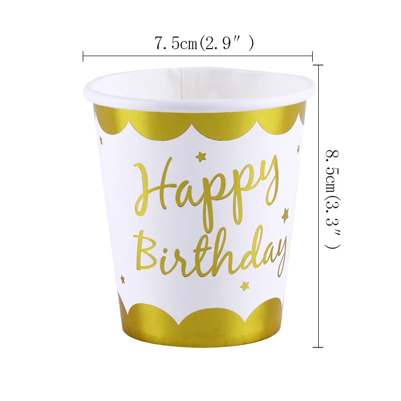 10pcs cup 10 шт. 350 мл Серебряный флэш Стиль холостяк Singleism День Рождения украшения для взрослых детей принадлежности бумажные одноразовые столовые приборы чашки - Цвет: 10pcs cup