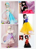 19 bjd doll 50cm sd princess resin joint cosplay dress with clothes shoe makeup fashion doll for girl