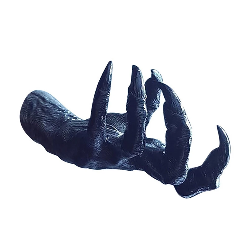 

Features Decoration Hook The Witchs Hand Wall Hanging Art Decor Creative Props Universal Hook Demon Eye Claw Crafts Home