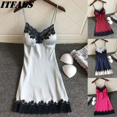 

HIRIGIN Newest Sexy Ladies Sleepwear Women Babydoll Underwear Night Dress Lady Sweet Lace Dresses