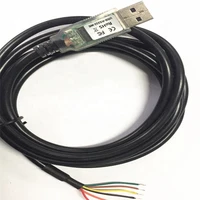 6pin 3 3 5v ftdi usb rs232 we 1800 bt 5 0 cable usb to rs232 serial 1 8m wire end