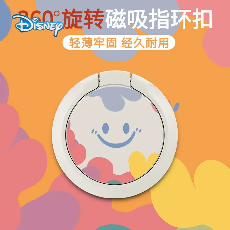 

Cartoon Colorful Mobile Phone Ring Holder Telephone Buckle Rotatable Bracket Anti-Fall Cellular Support Finger Stand Accessories