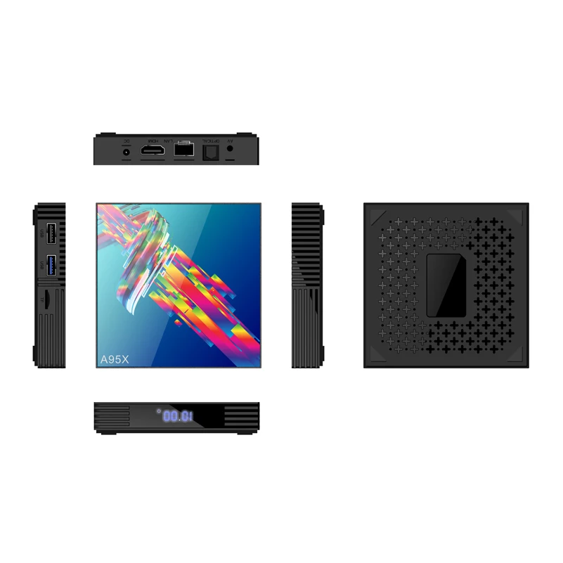 A95X R3 Смарт ТВ приставка Android 9,0 ТВ приставка 4K 3D Мини ТВ приставка 2 ГБ 4 ГБ 32 ГБ 64 Гб четырехъядерный медиаплеер PK X96 HK1 Max мини IP tv