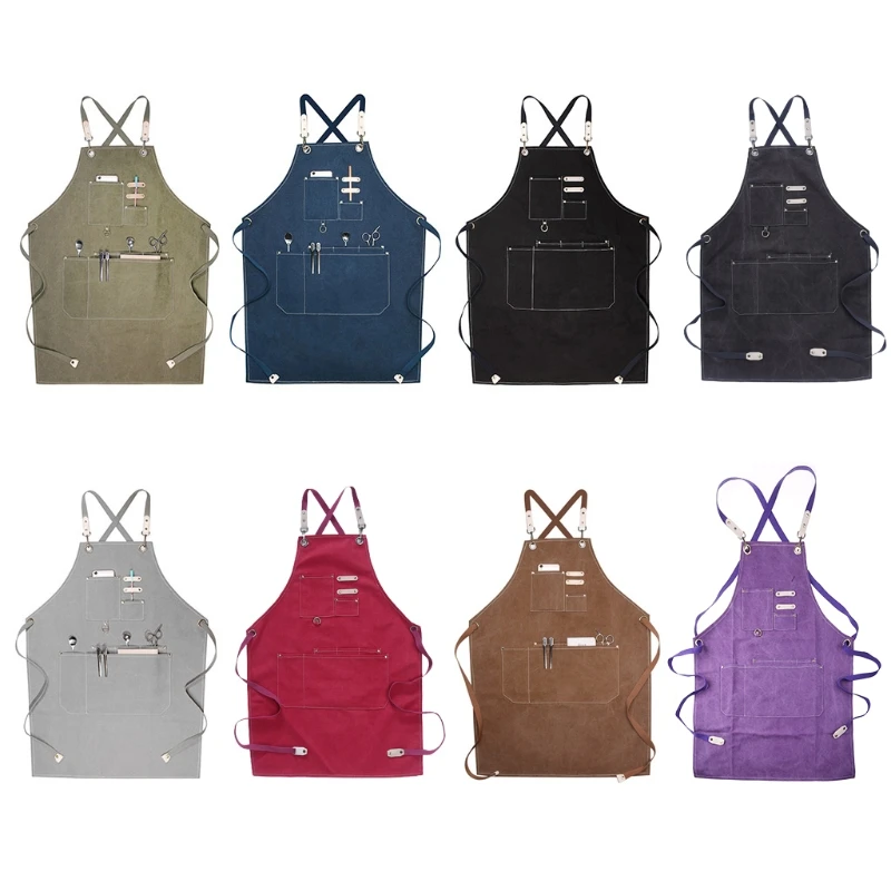 Водонепроницаемый и устойчивый к загрязнениям фартук модный бариста молочный