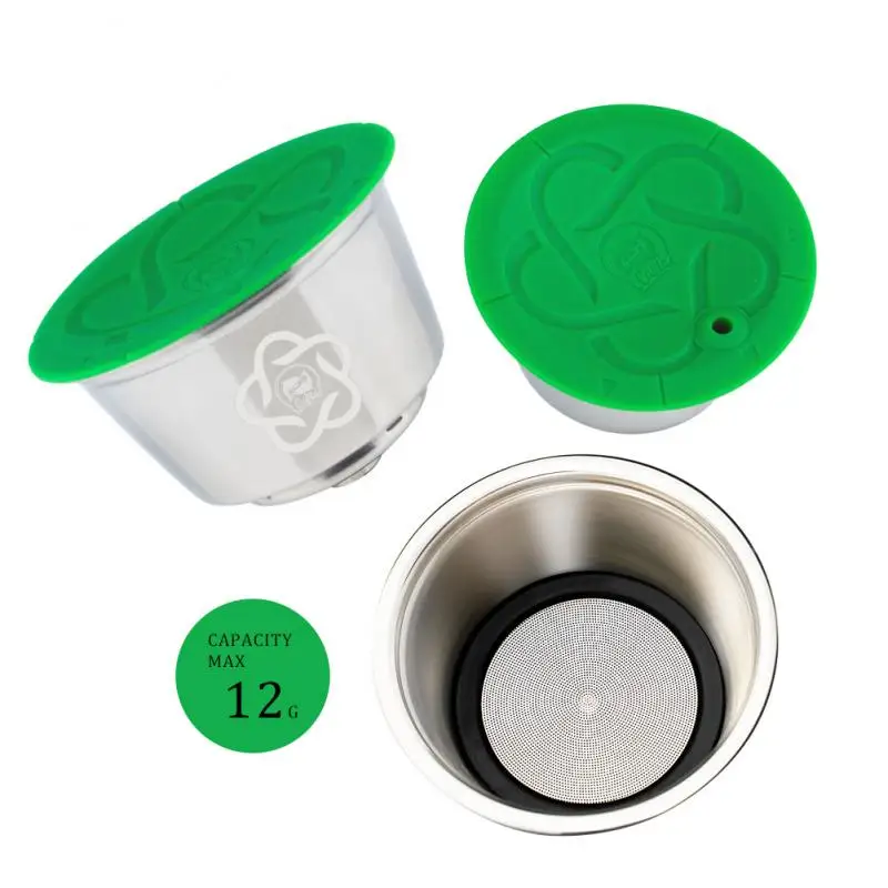 2021 многоразового Кофе капсула многоразовые Нержавеющая сталь фильтр чашка для