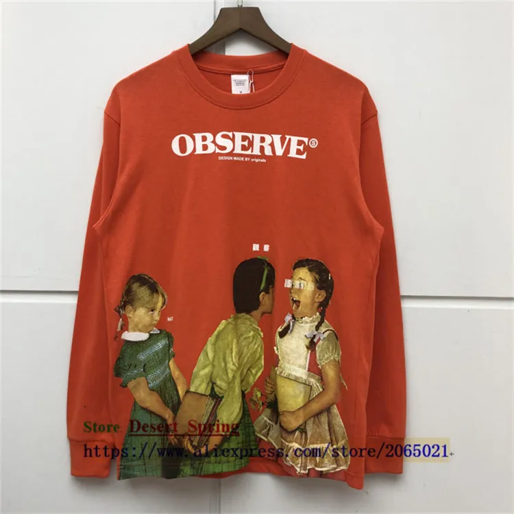 Новое поступление модная повседневная футболка с длинным рукавом и прямым