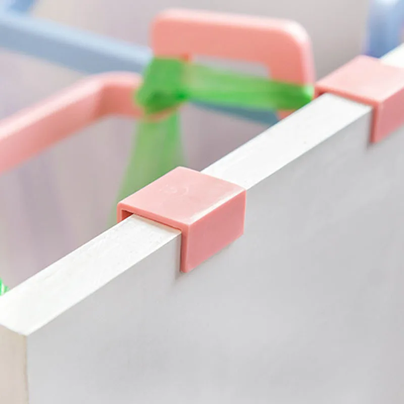 Настенный кухонный стеллаж для мусора на дверь шкафа пластиковый мешок