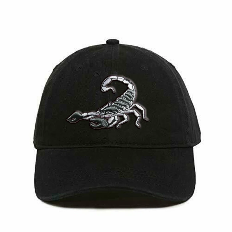 Бейсбольная кепка с принтом скорпиона регулируемая шапка-ушанка хип-хоп
