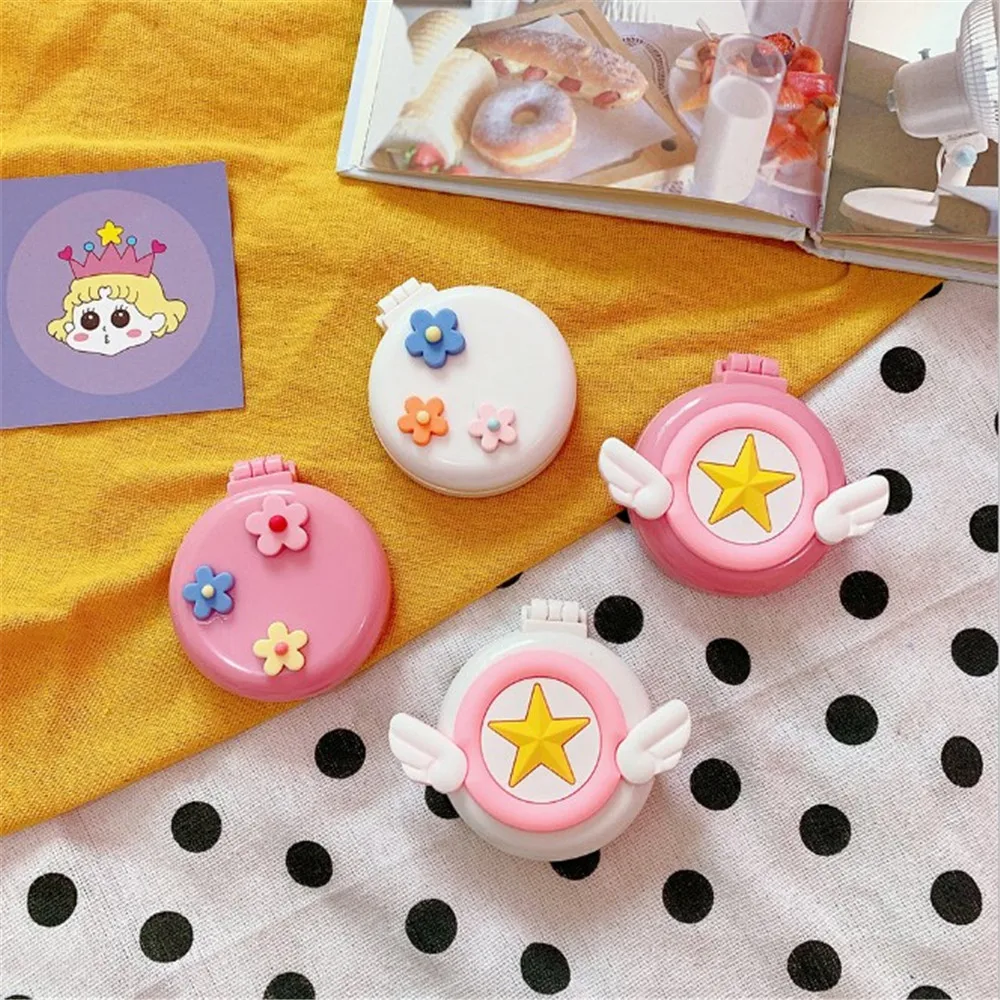 Расческа массажная детская складная с воздушной подушкой и зеркалом|Расчески| |