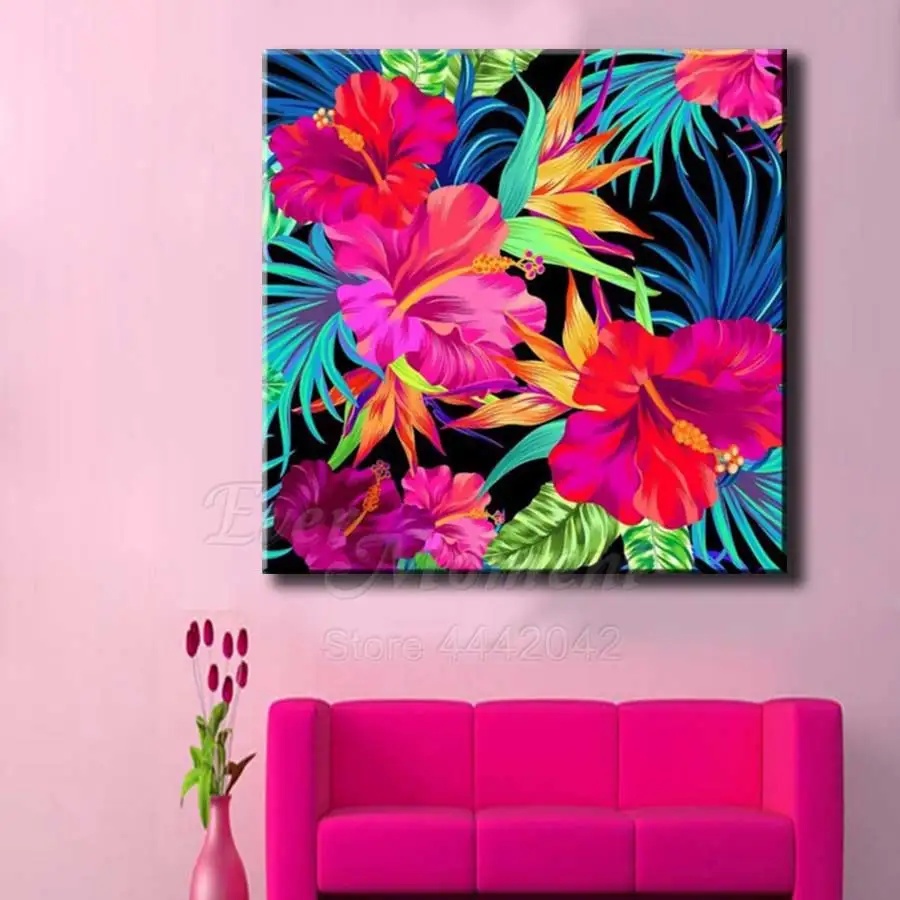 Алмазная 5d-картина с розовыми цветами Ever Instant картина Стразы ручной работы