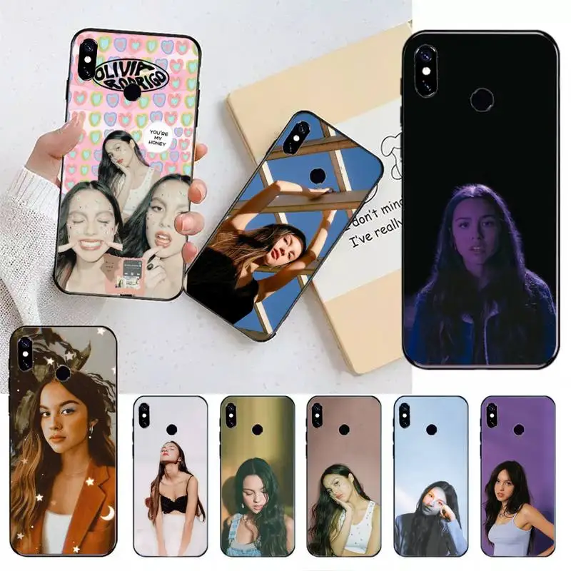 

olivia rodrigo Net Red Phone Case For Xiaomi Redmi note 7 8 9 t max3 s 10 pro lite Luxury brand shell funda coque