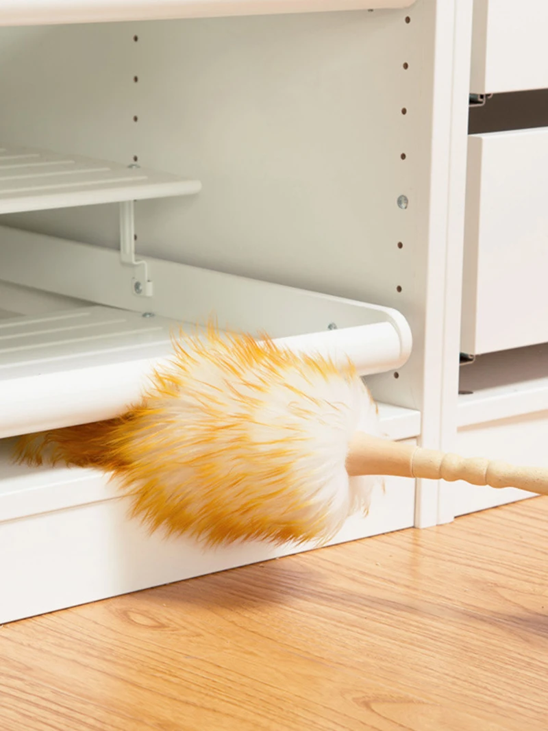 Новинка 2019 щетка Бытовая для пыли из мягкой овечьей шерсти пылеочиститель с