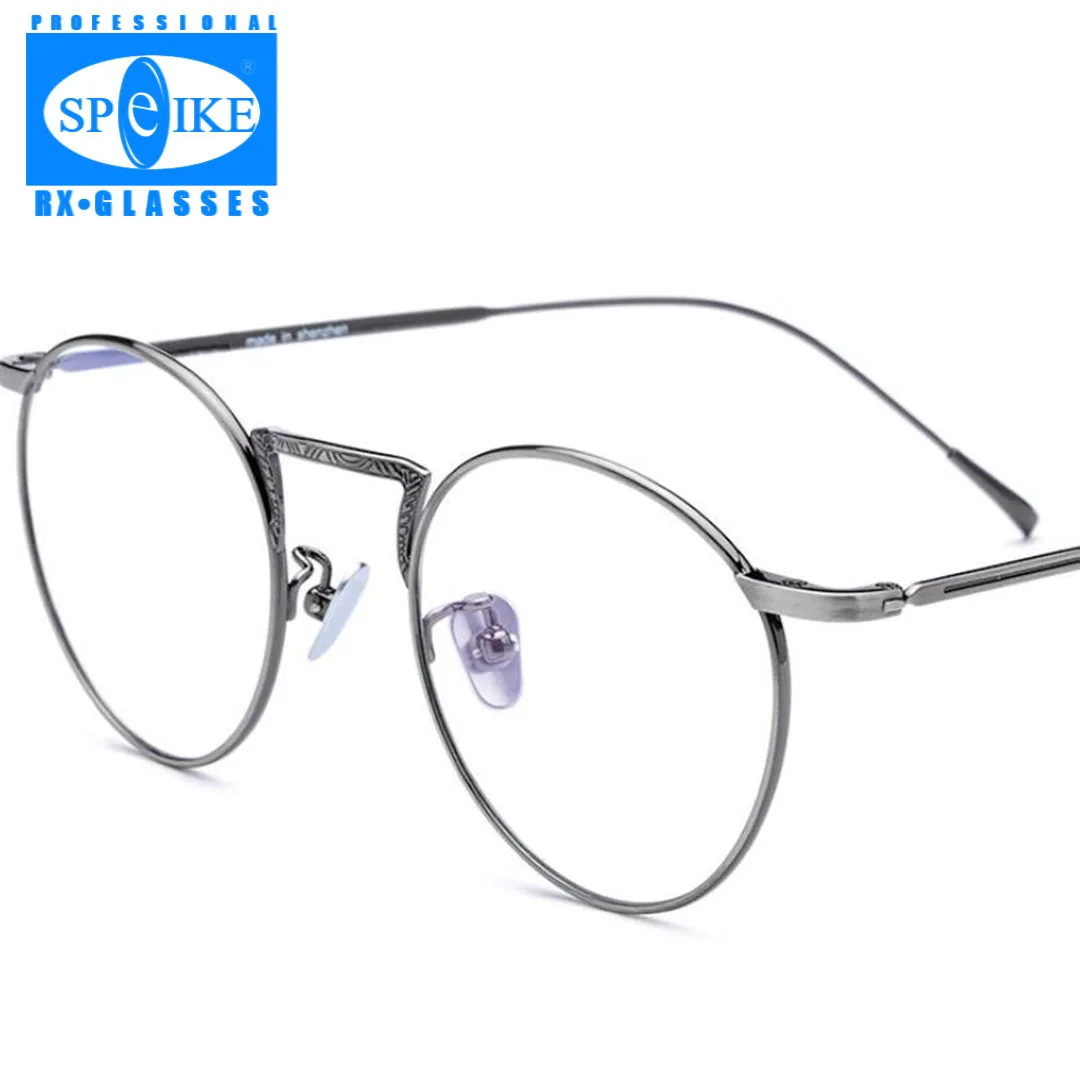 

Ультралегкие титановые оправы BR1863, профессиональные индивидуальные очки по рецепту для близорукости, дальнозоркости, дальнозоркости, прог...