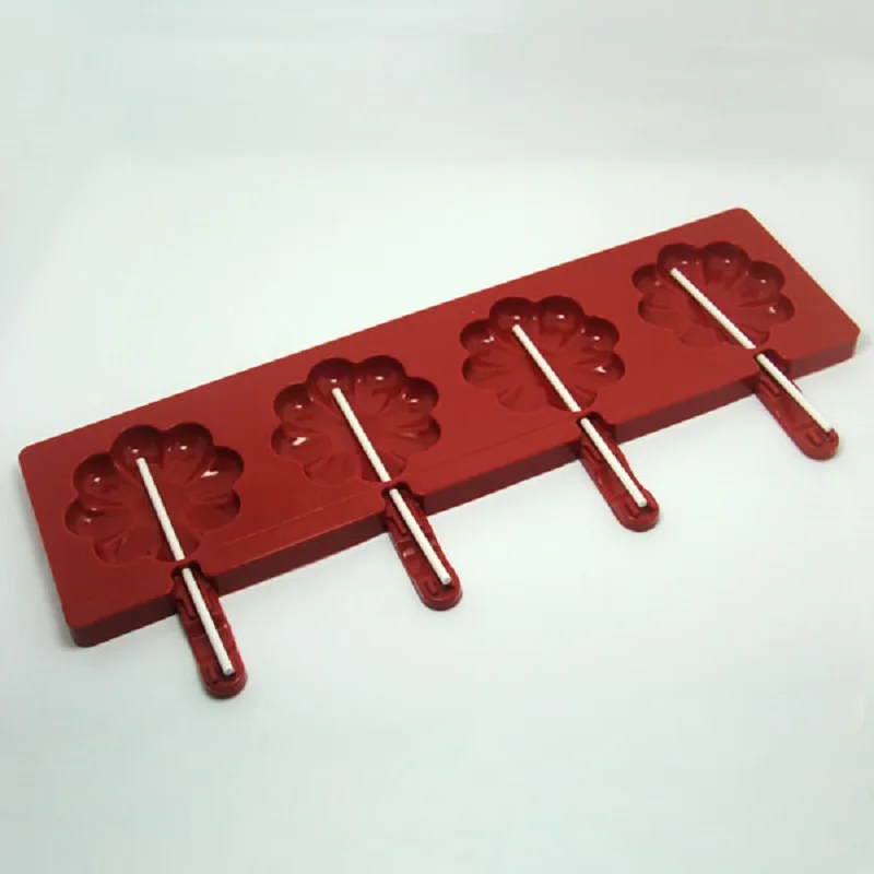 Бесплатная доставка высокое качество цветы леденец силиконовая деталь сделай