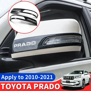for 2010 2021 toyota land cruiser prado 150 j150 appearance modification accessories rearview mirror trim anti scraping j15 free global shipping
