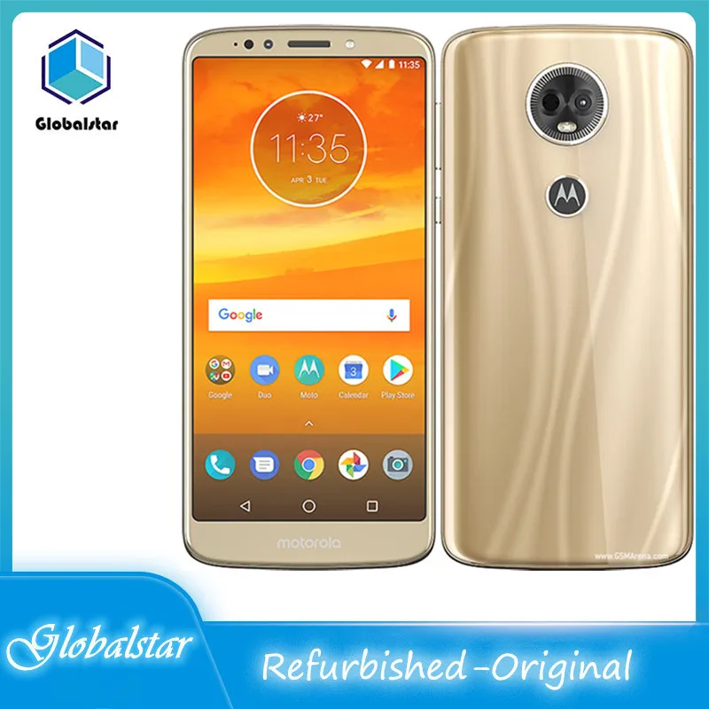 motorola moto e5 plus refurbished original xt2052 mobile phone 6 0inches 12mp 16gb 2gb ram free shipping high quality free global shipping