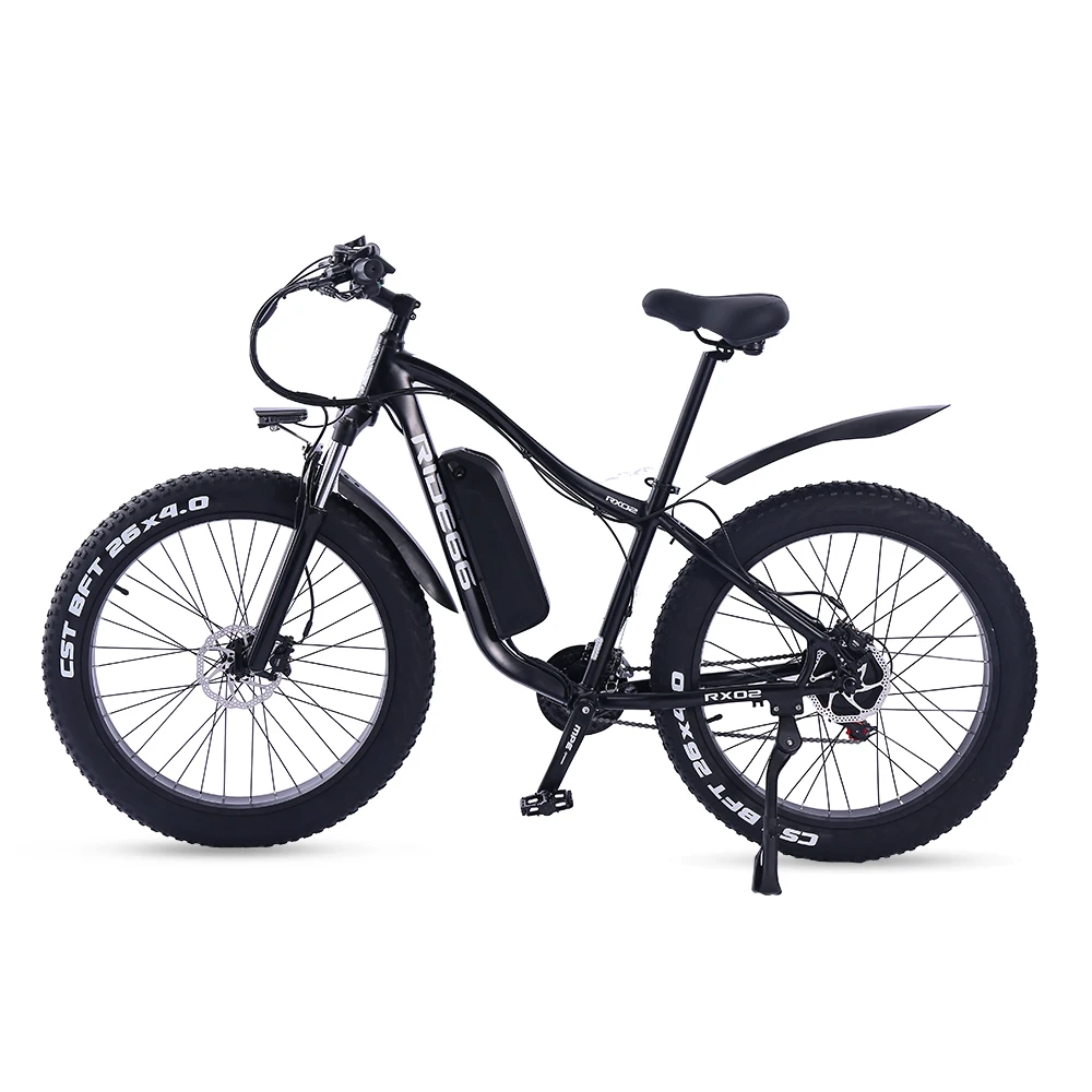 Günstig Elektrische Fahrrad 48V16ah 1000W MAX 50 Km/h Elektrische Mountainbike 4,0 Fett Reifen Elektrische Fahrrad Strand Ebike RX02