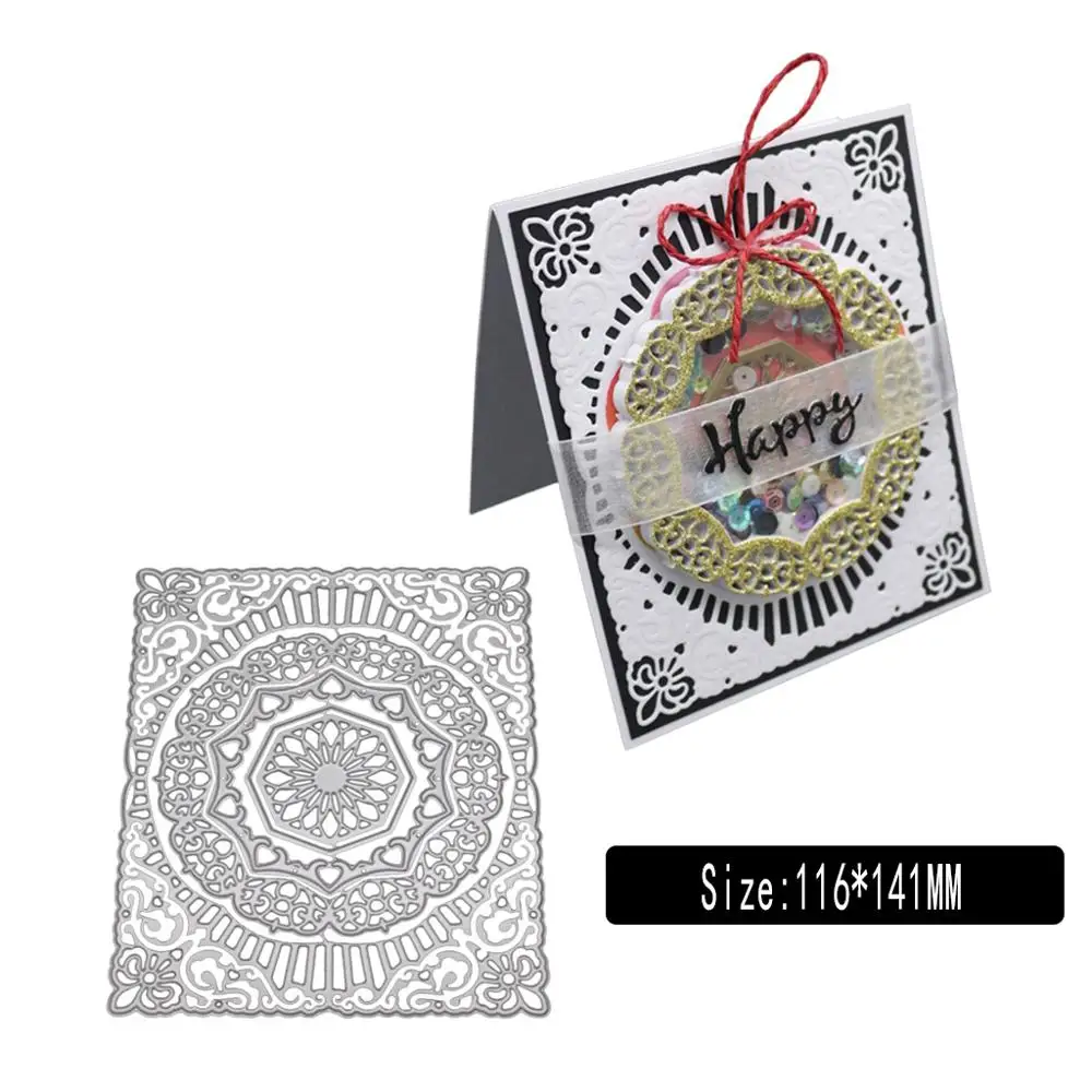 Режущие штампы для изготовления карт из углеродистой стали трафарет шаблон DIY