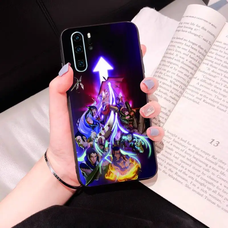 

Avatar the Last Airbender Phone Case Black Cover For Huawei P10/20/30/40/20Pro/30Pro/30Lite/40Pro NOVA3/3E/3i/7SE Cases